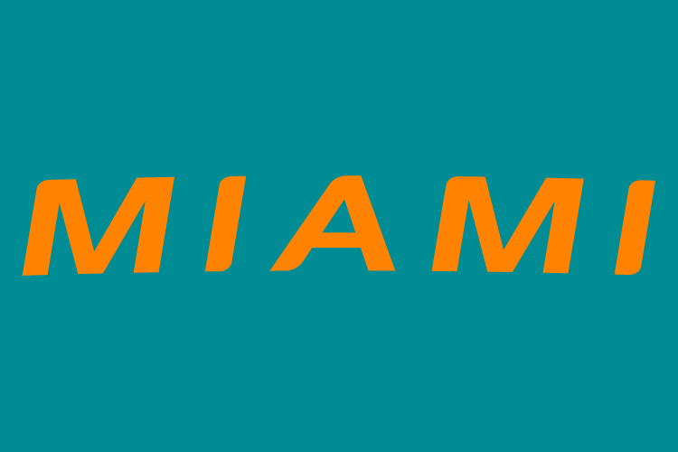 Miami Dolphins 2013-Pres Wordmark Logo t shirt iron on transfers